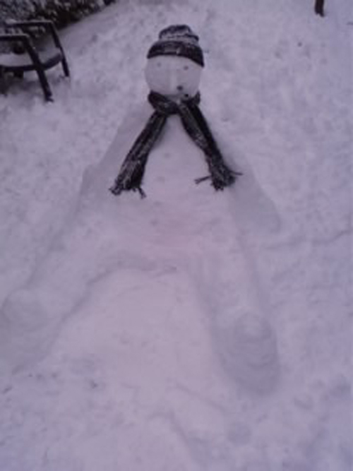 Lazy Snowman